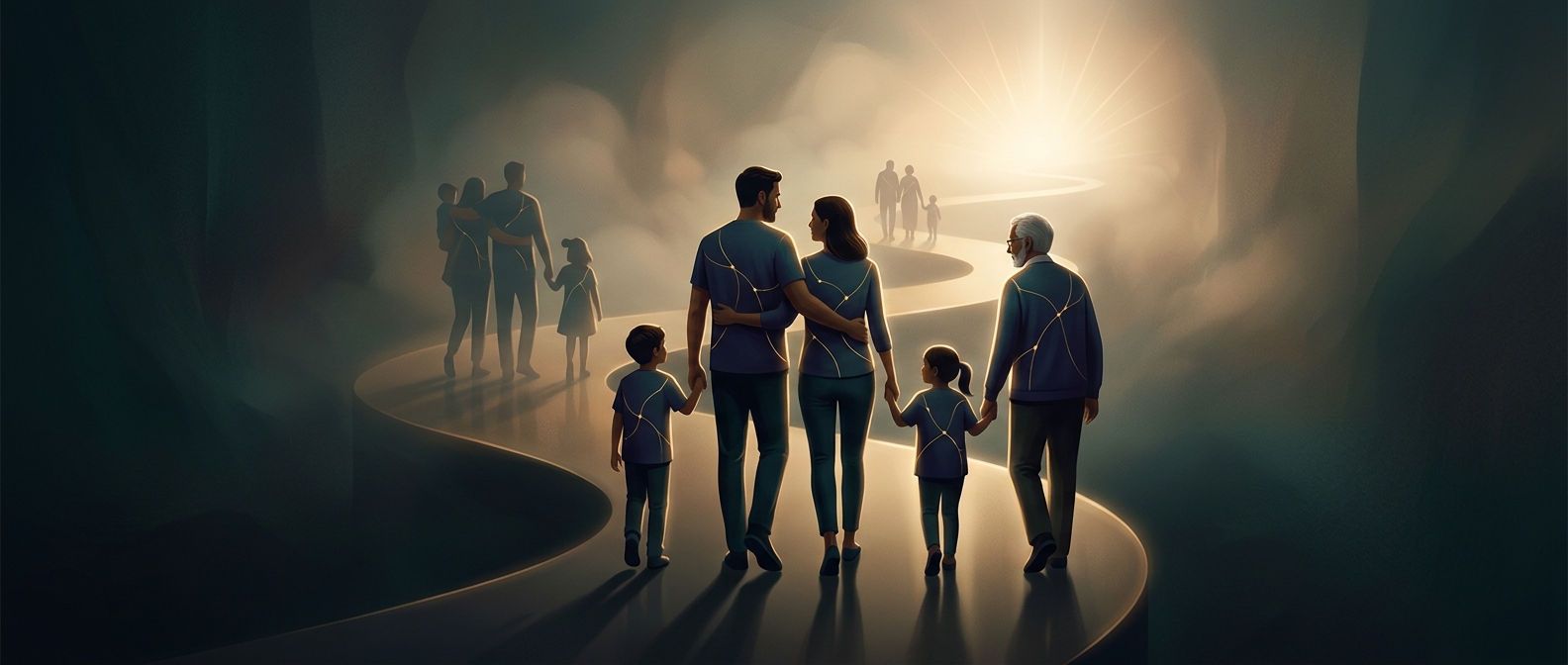 Matching family shirts are a booming market