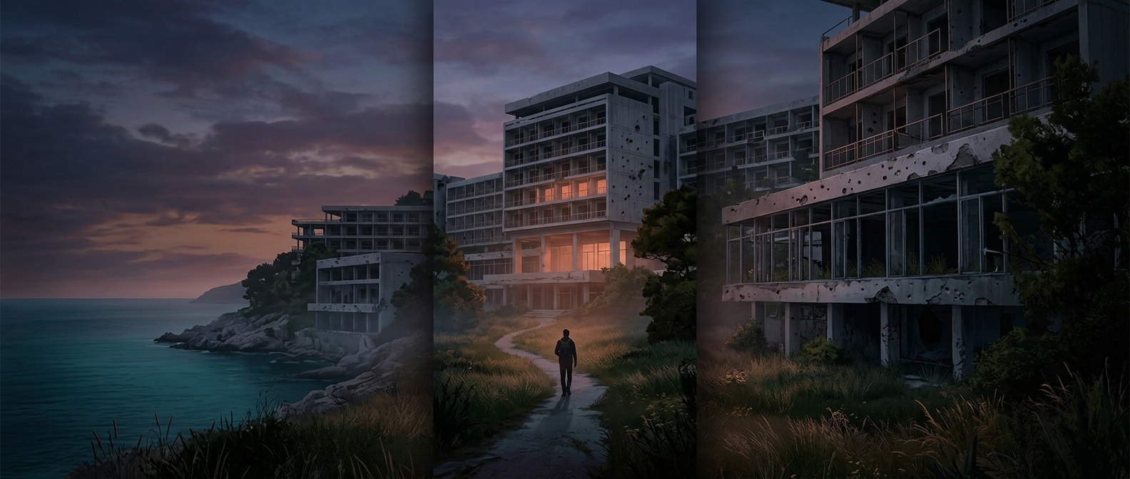 The Croatian resort where war-ravaged hotels meet the sea