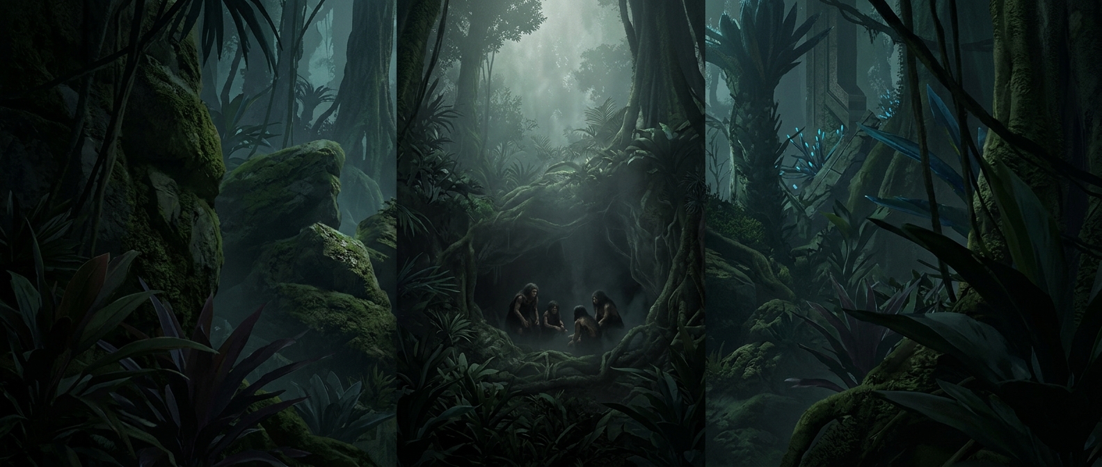 The silent ape family hidden in Halo