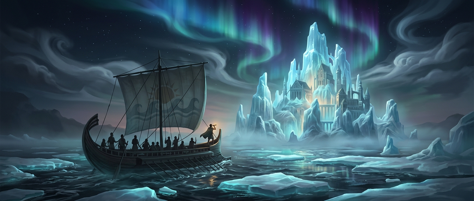 Pythias the Greek explorer claimed to have found a mystical northern island of eternal ice named Thule
