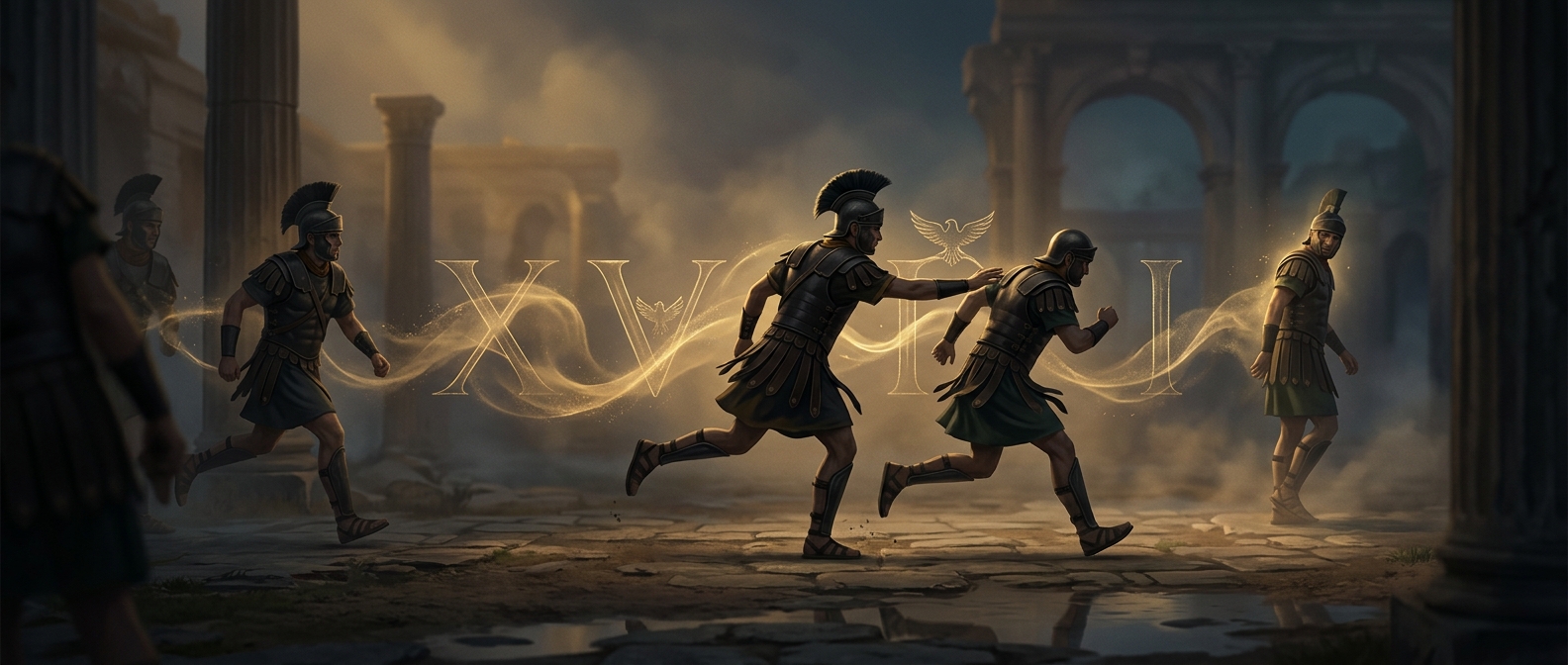 Roman soldiers passed messages with slaps