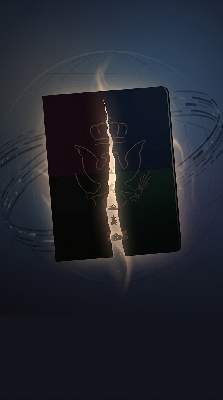 Despite the endless creativity of nations, nearly all global passports are restricted to four dark colors.