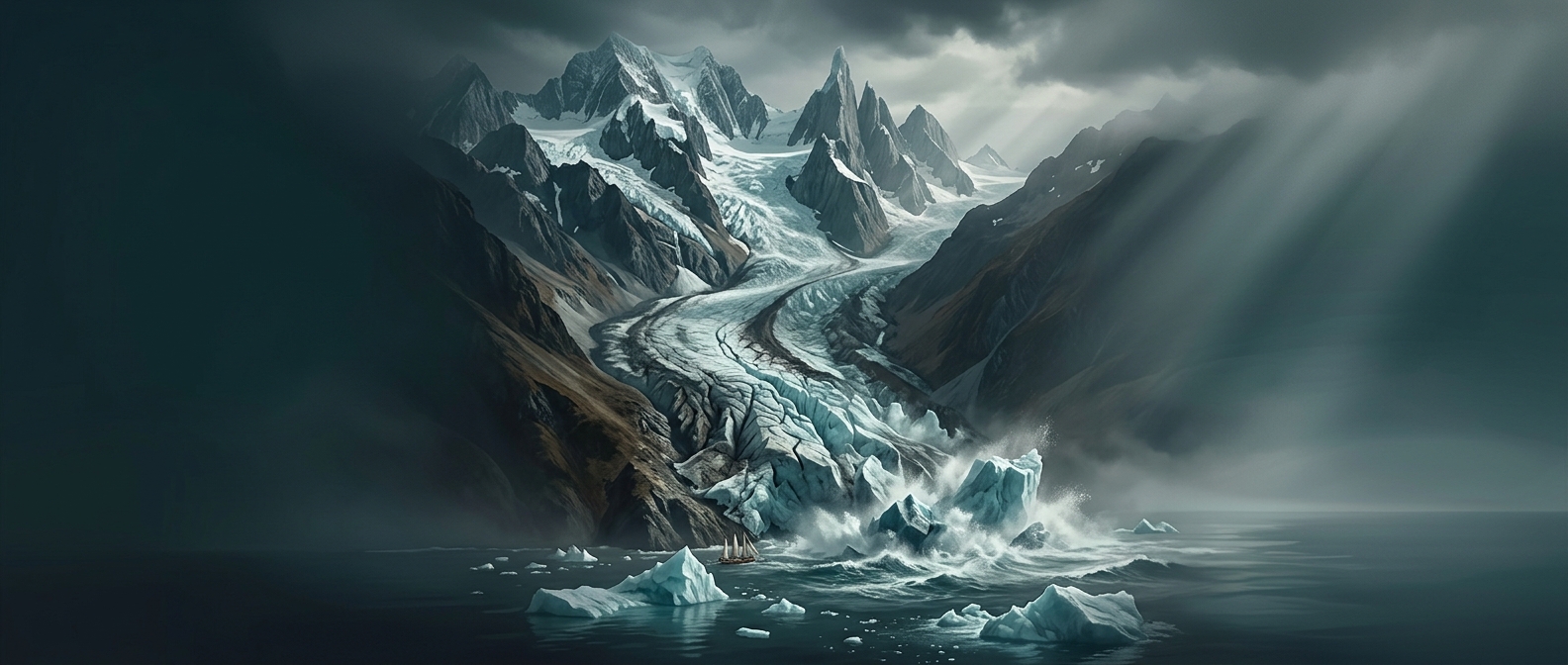 Where glaciers meet New Zealand's greenery
