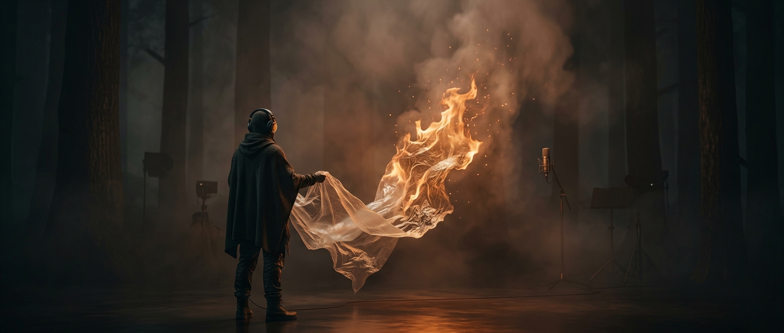 The surprising sound behind movie fires