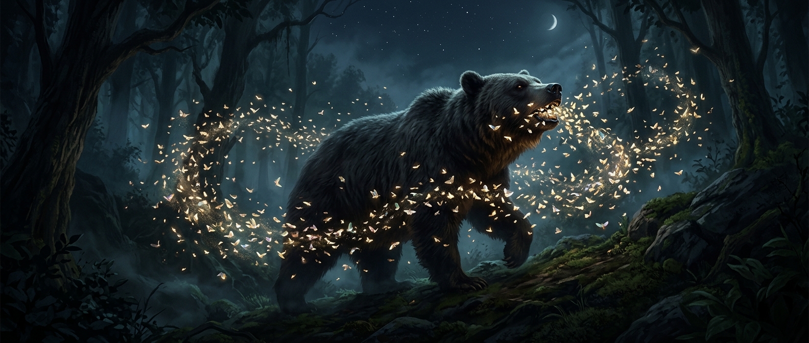 Why brown bears climb mountains for moths