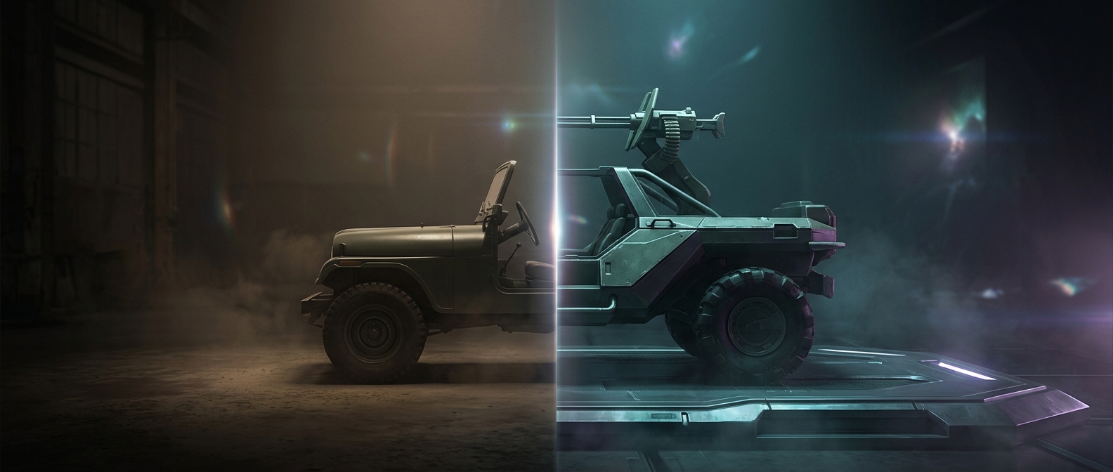 Halo’s Warthog was nearly an ordinary military jeep