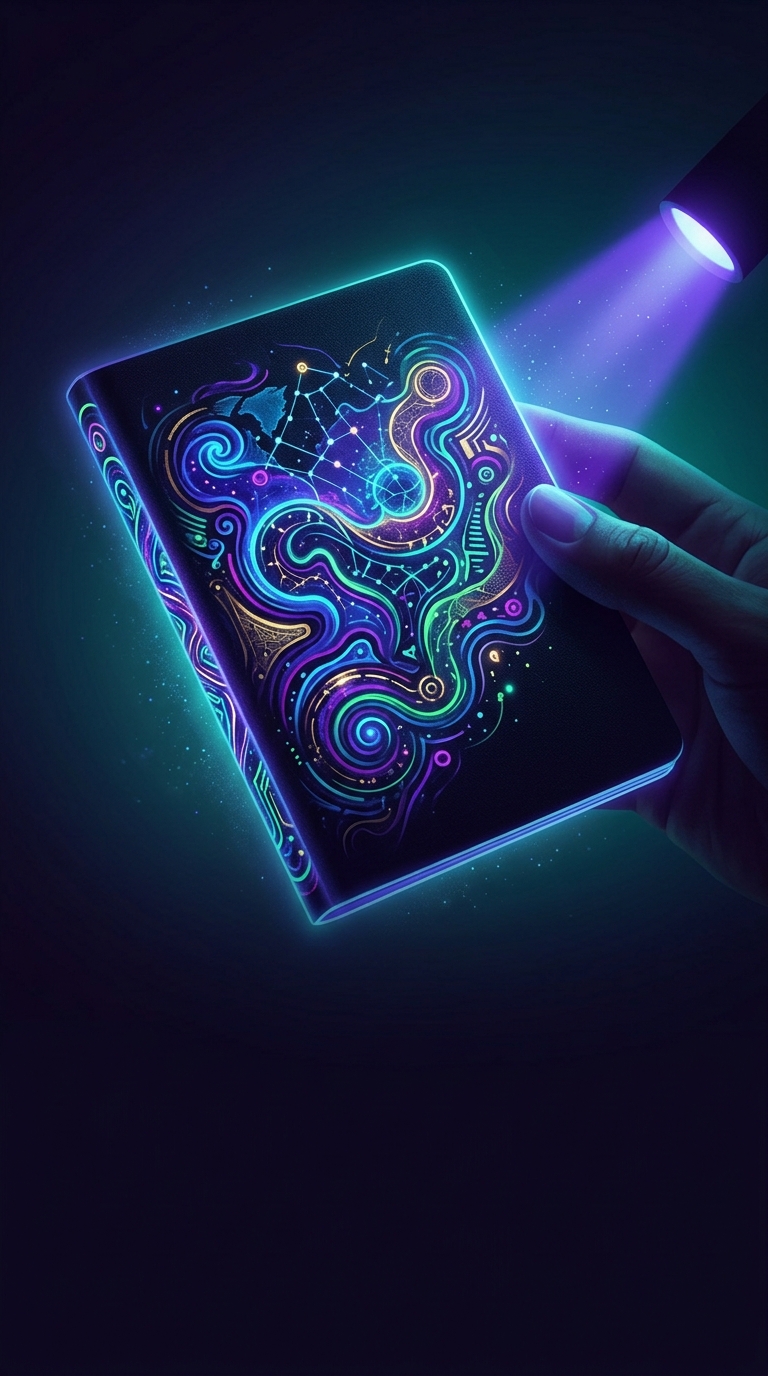 Shining a blacklight on your passport reveals a beautiful, hidden feature designed to catch counterfeiters.