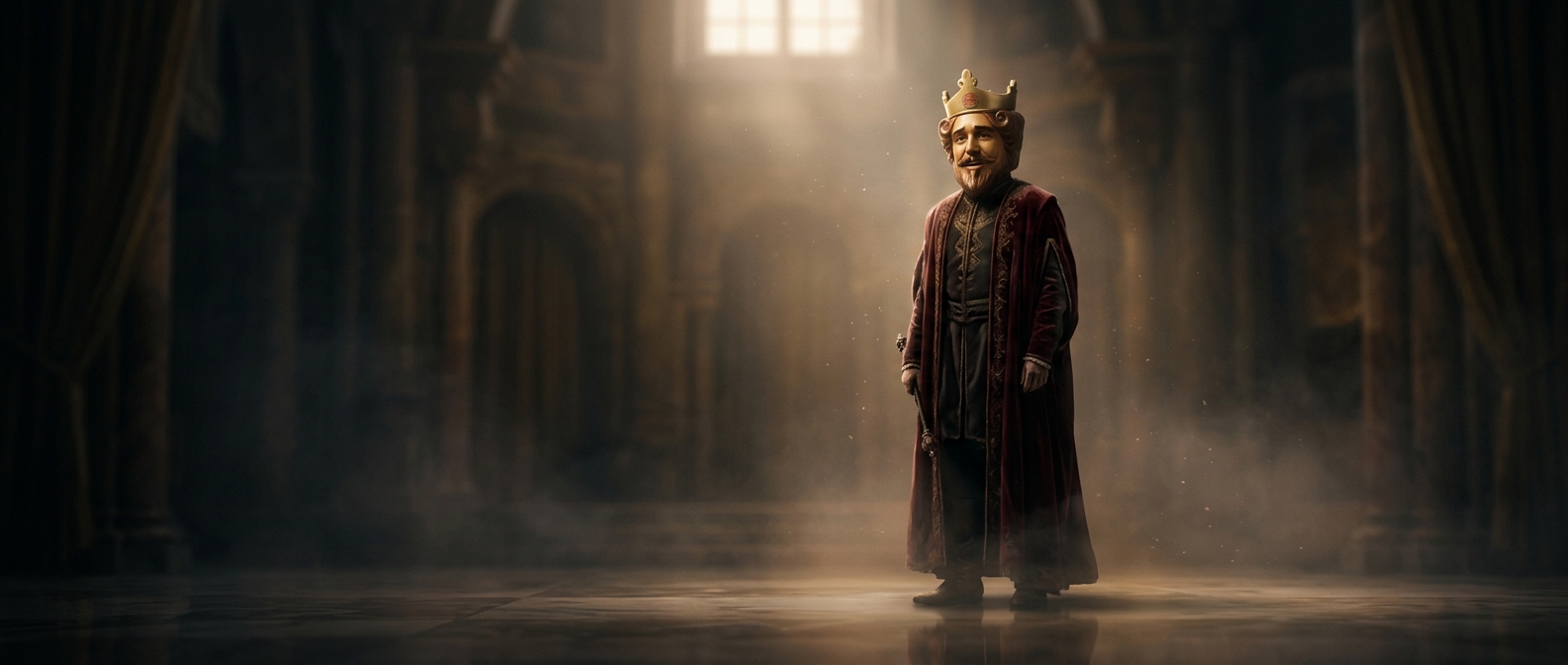 Burger King's plastic mask is simply called The King