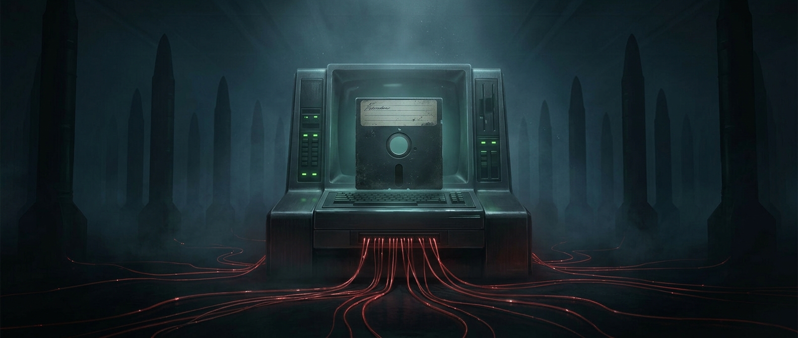 When nuclear weapons still ran on floppy disks