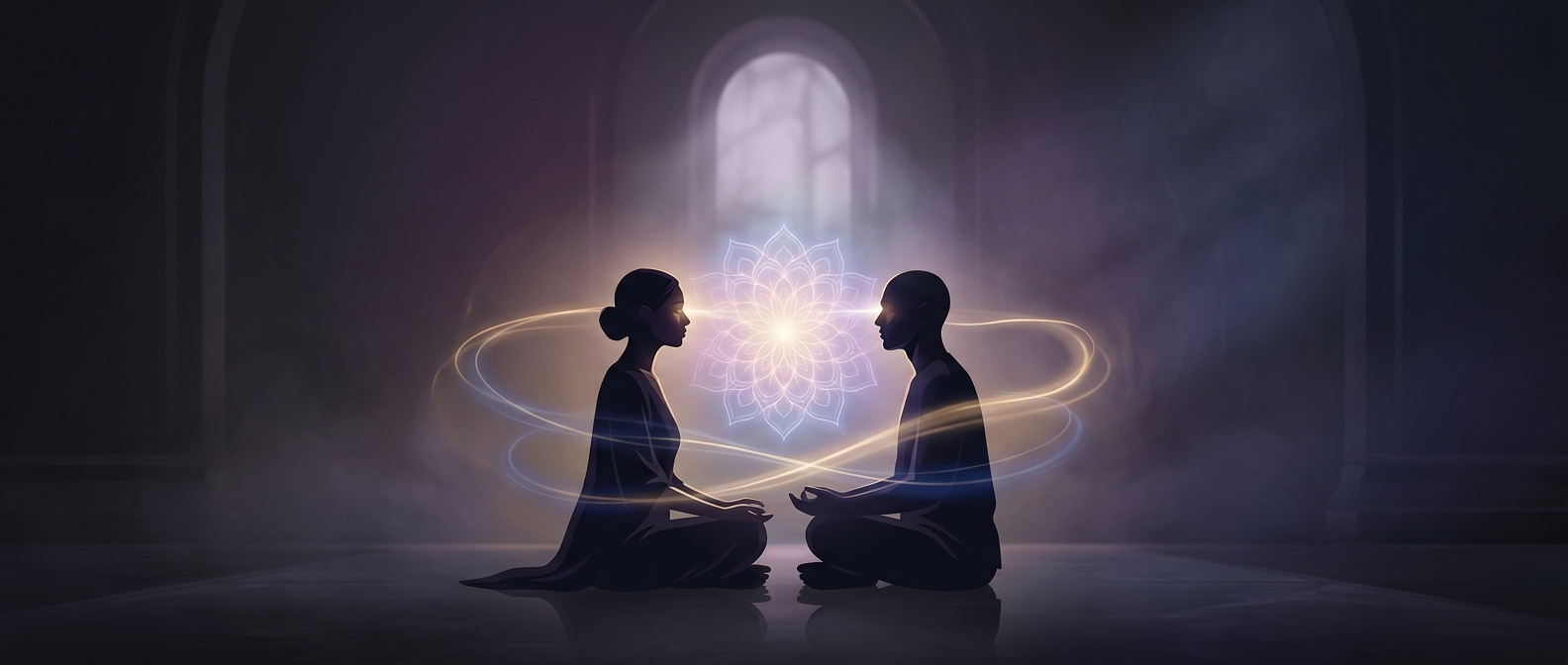 Staring into someone's eyes for hours is spiritual