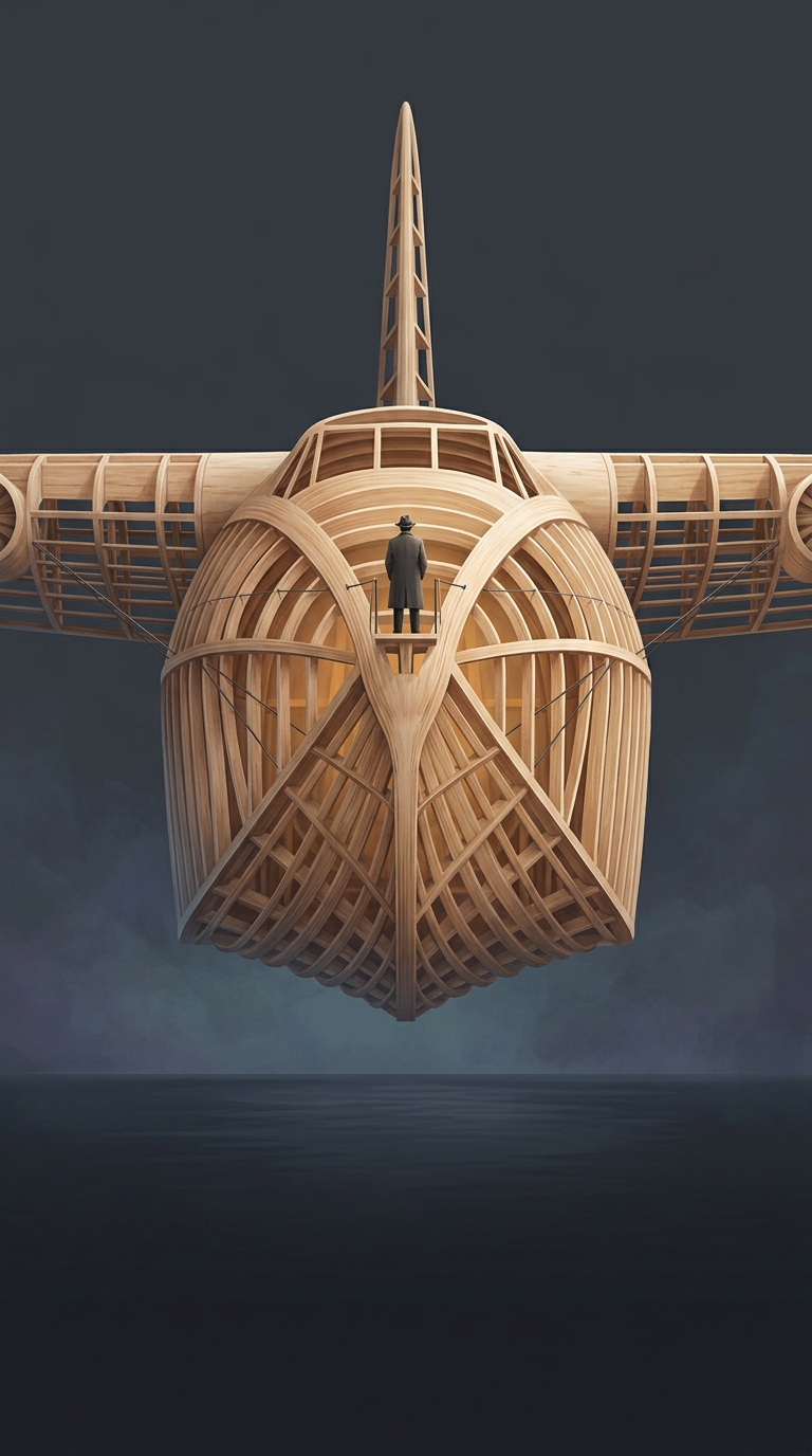 Largest wooden airplane ever constructed was famously nicknamed the Spruce Goose by a mocking press, despite the incredibly obvious fact that it was actually made entirely out of birch.