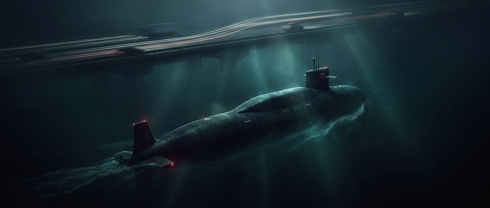 Nuclear submarines move slower than you might think