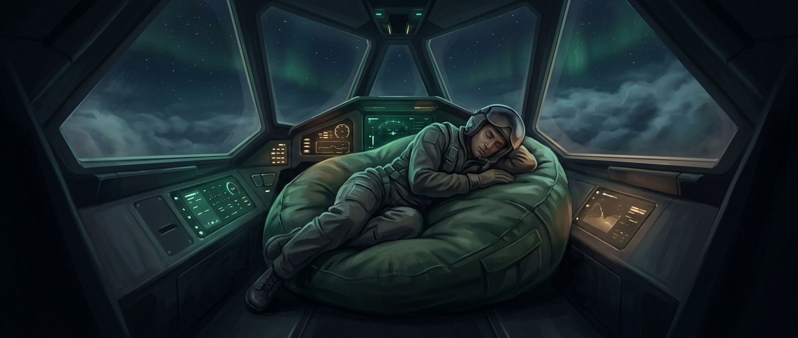 Why stealth pilots brought beanbags into the cockpit