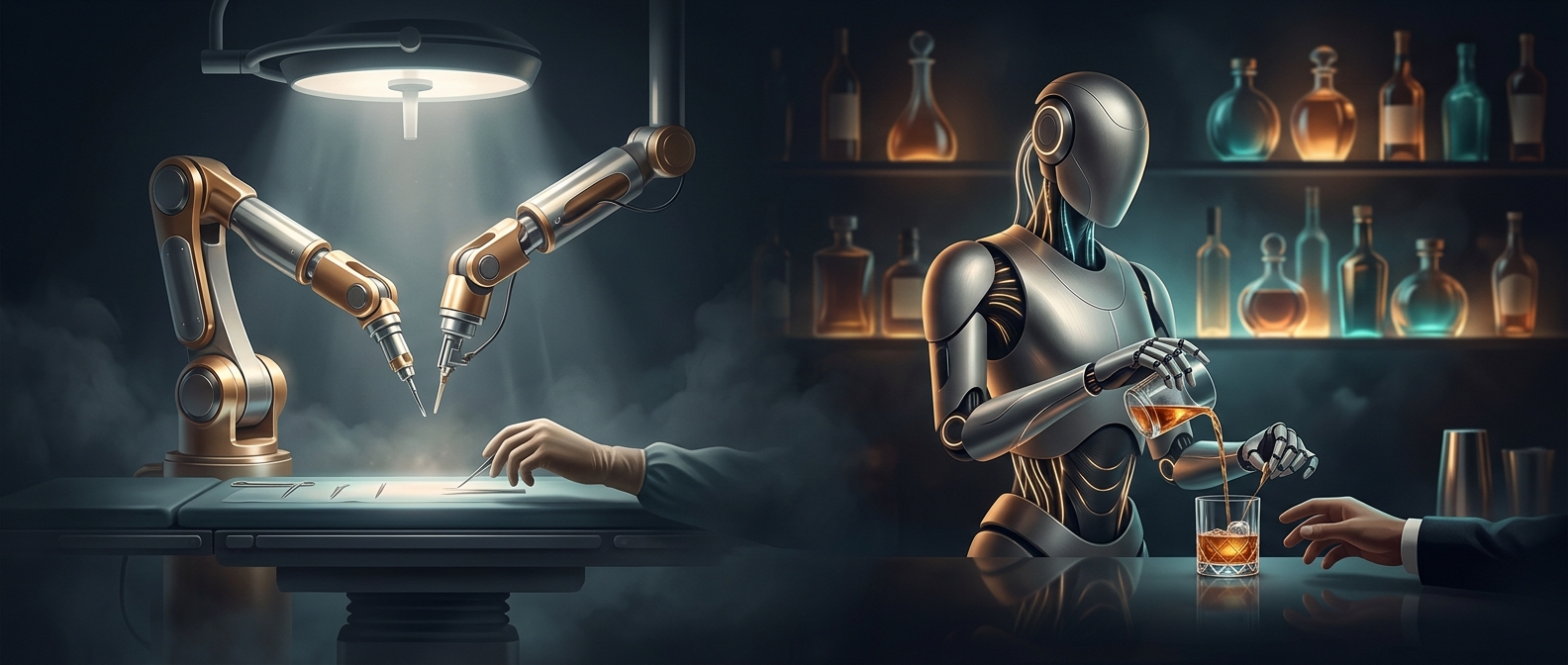 The robots already working in hospitals and hotel bars