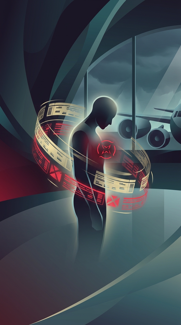 What devastating four-letter code printed secretly on your boarding pass guarantees a miserable airport experience?