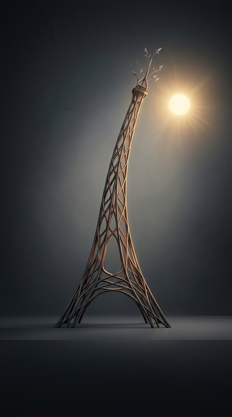 Iron structures like the Eiffel Tower can grow up to six inches taller during the summer months due to the principle of thermal expansion.