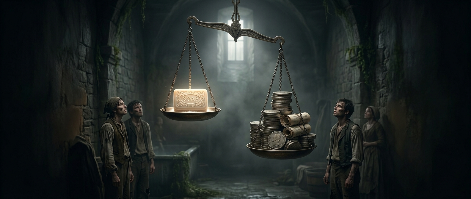When soap taxes made hygiene a luxury