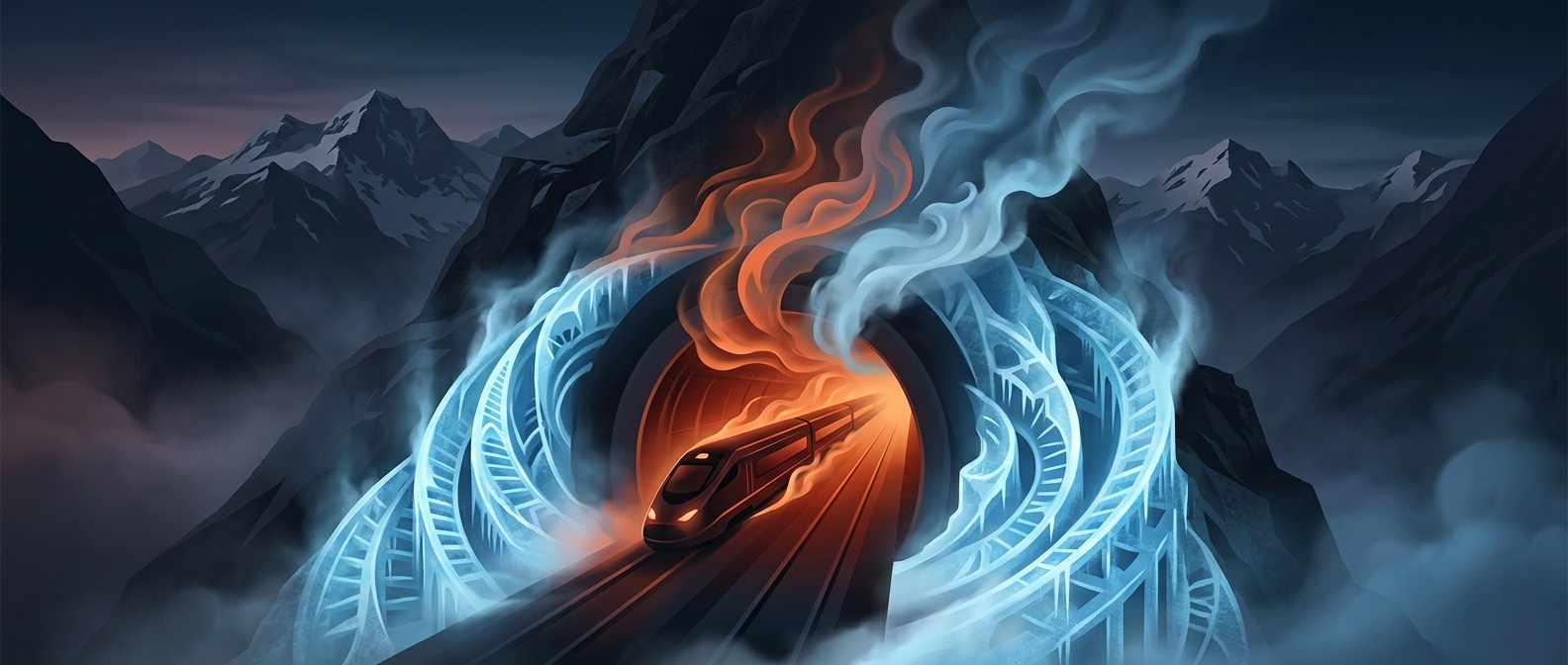 Gotthard base tunnel requires immense cooling