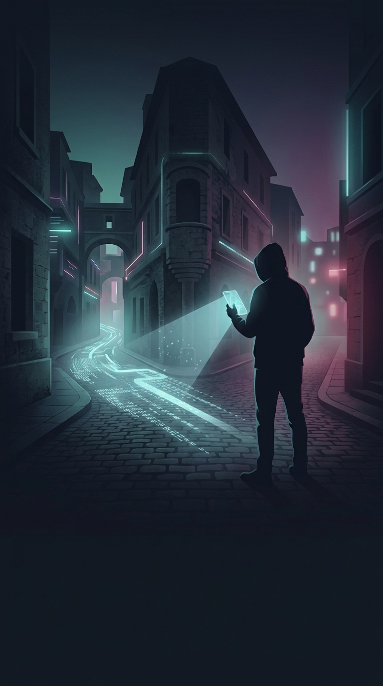 Why will your digital navigation app sometimes randomly route you through bizarre side streets in foreign cities?