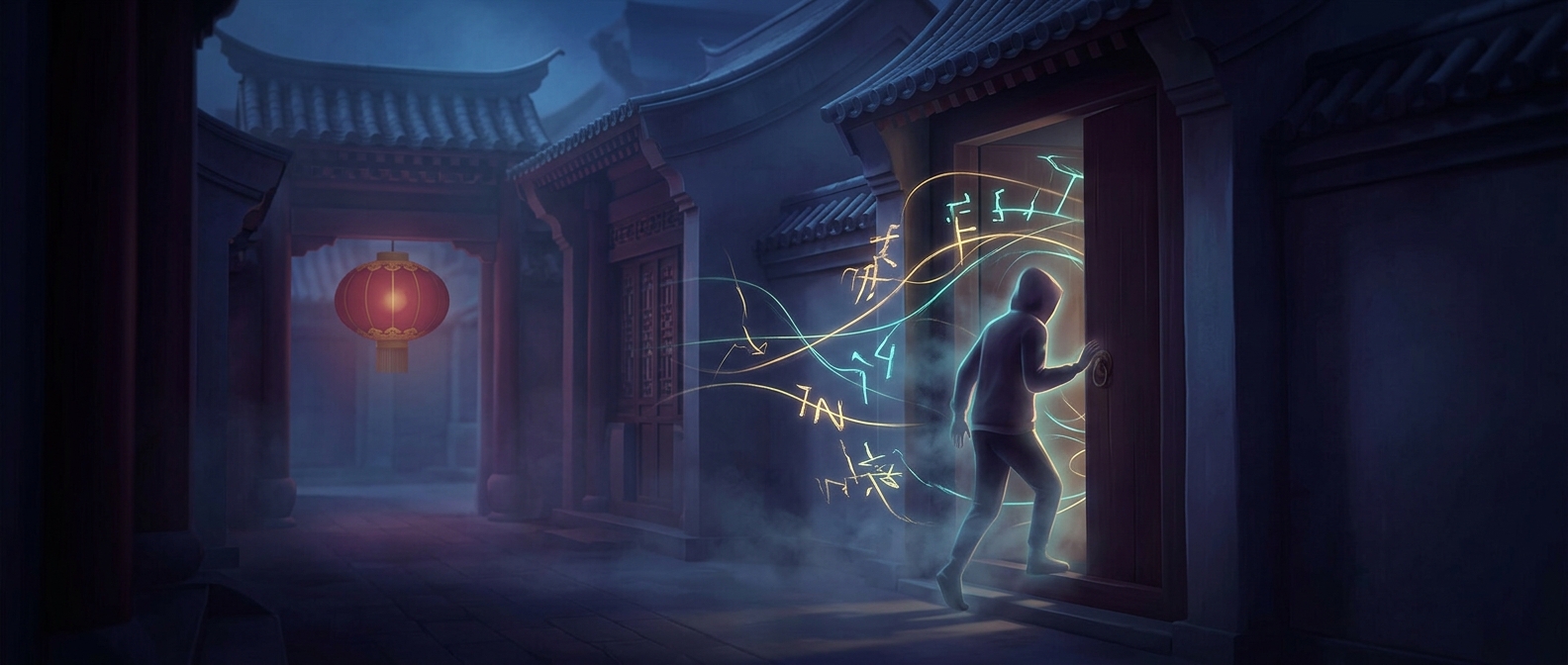Entering through back entrances confuses local luck