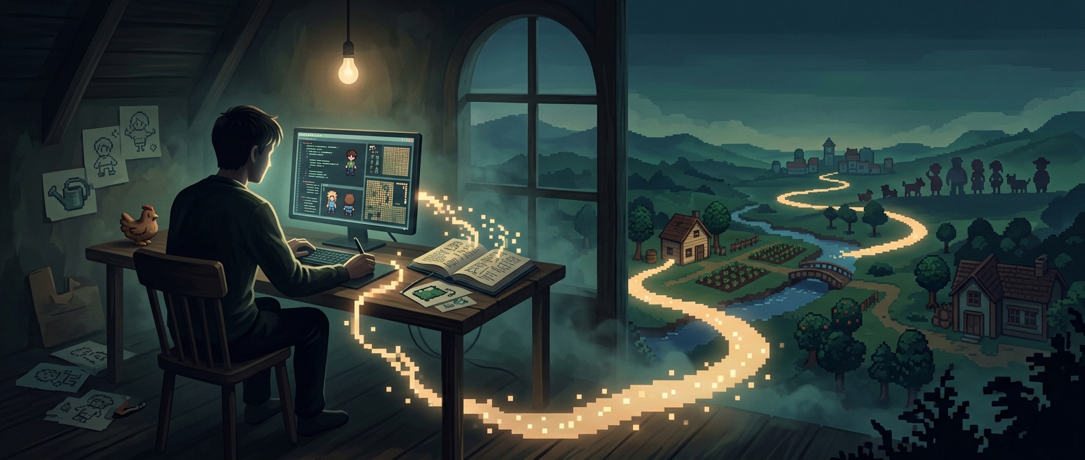 Как один человек создал Stardew Valley