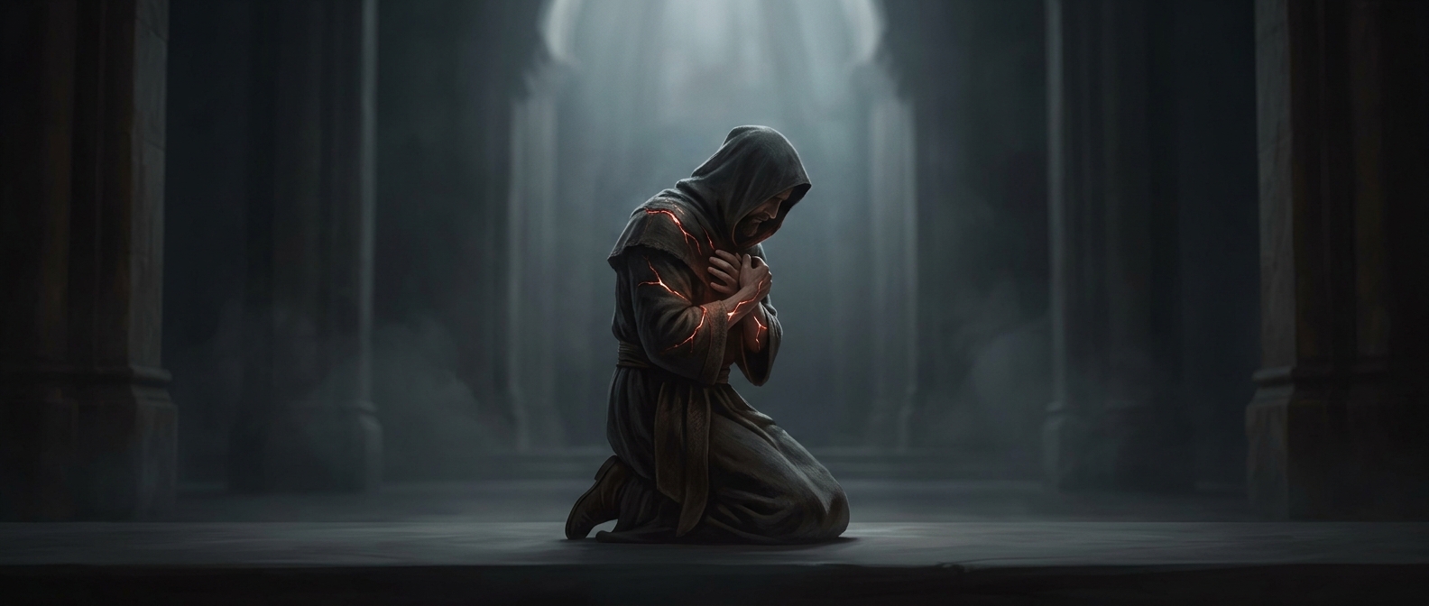 Spontaneous wounds appear when you feel too much guilt