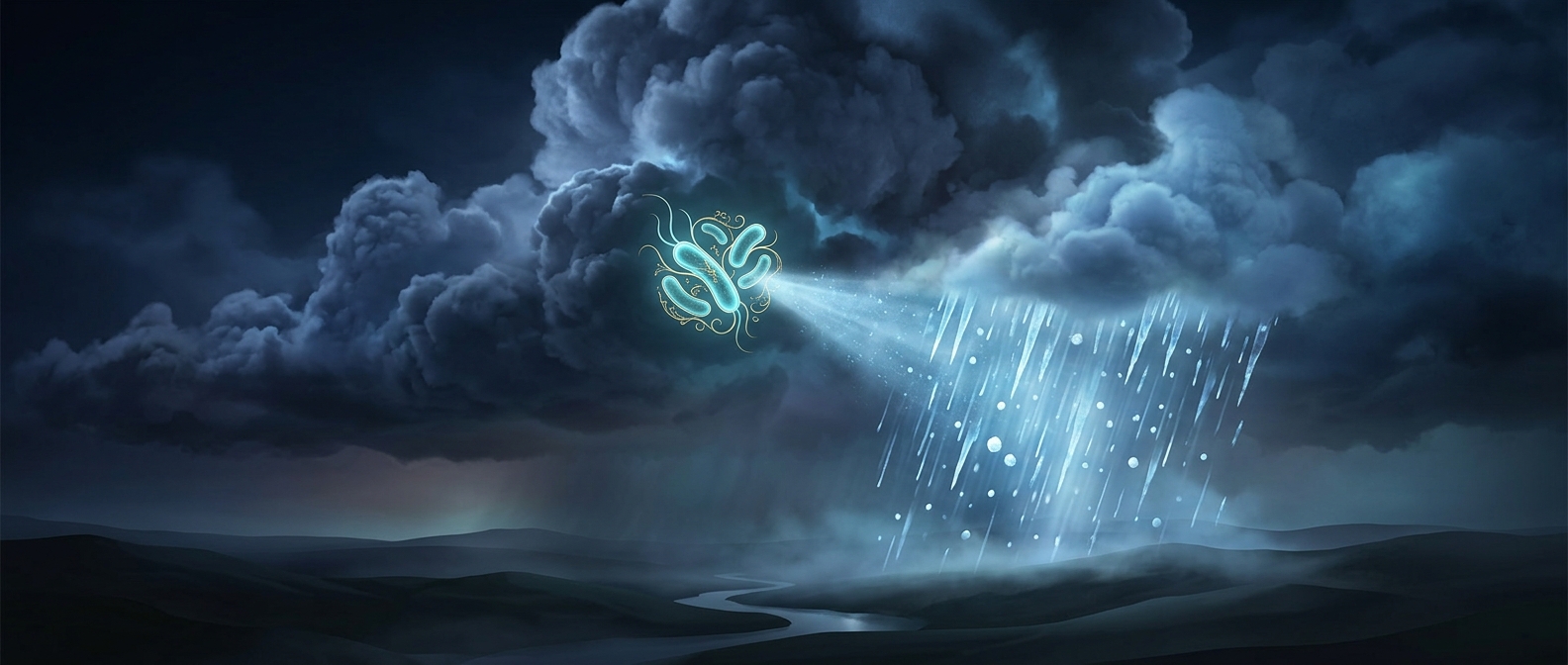 The bacteria that can make it rain