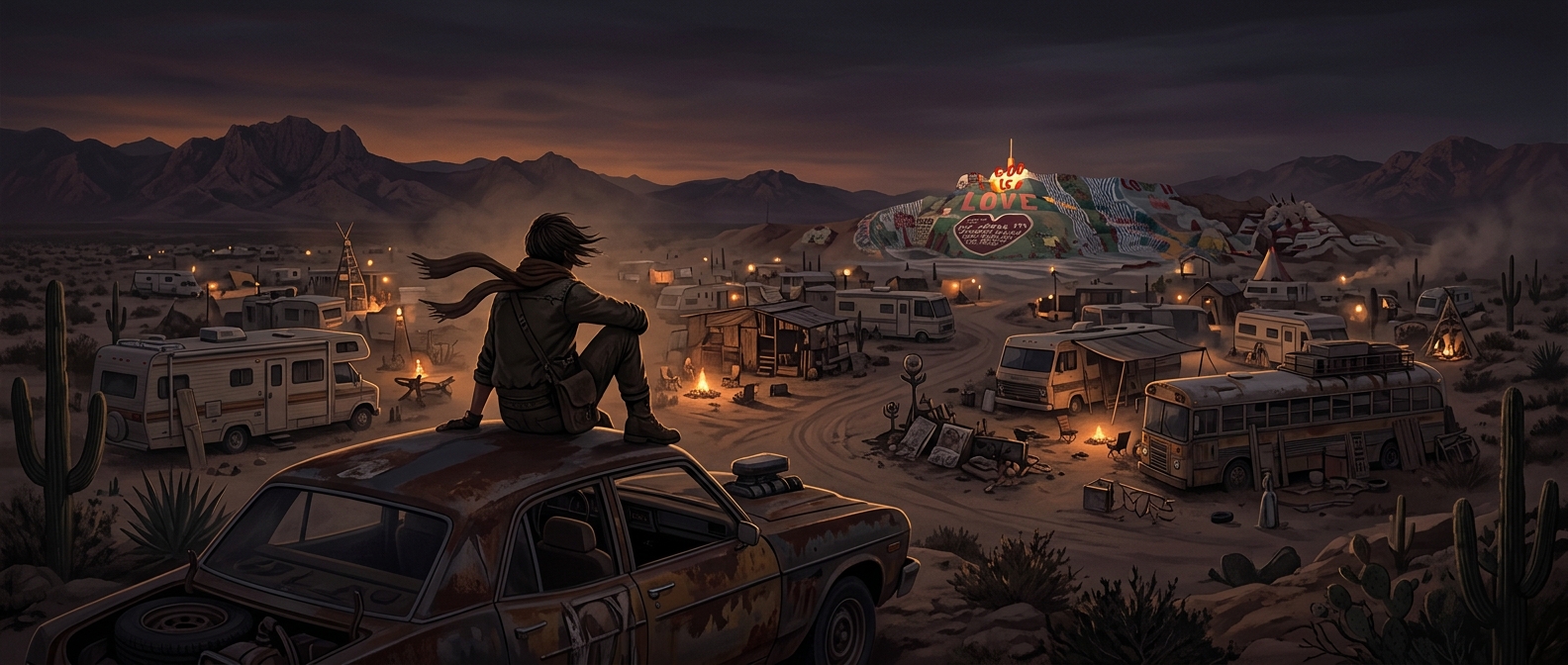 Slab City has no municipal utilities