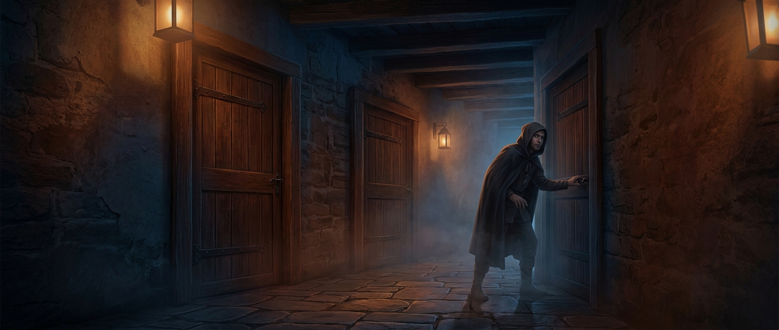 Historical houses featured fake doors to confuse intruders