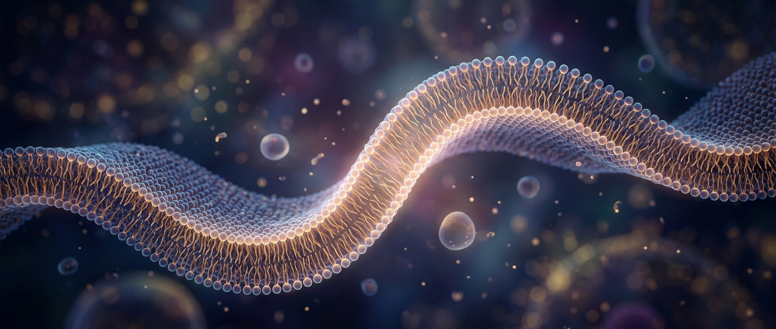 Cellular walls consist entirely of flexible lipid bilayers