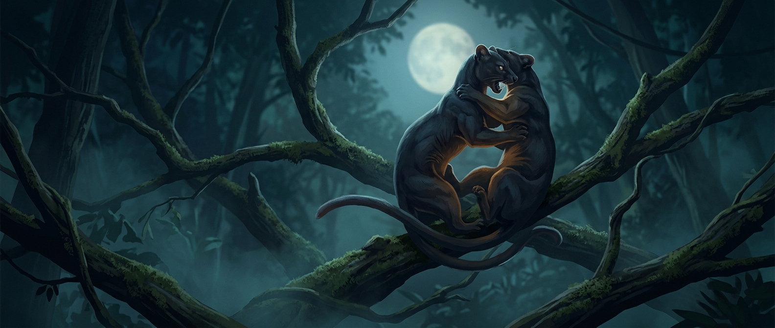 Fossa mating can last for days
