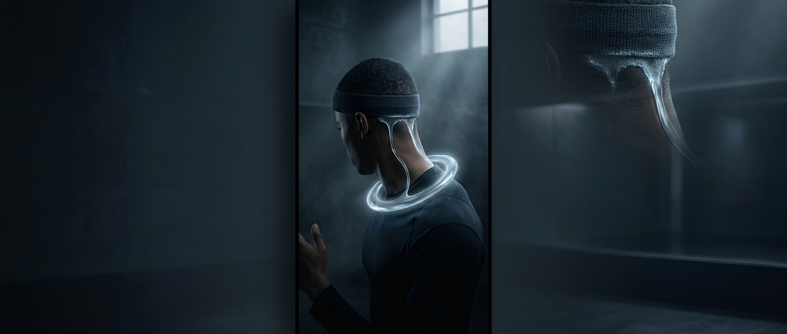 Why sweatbands can leave your neck soaked