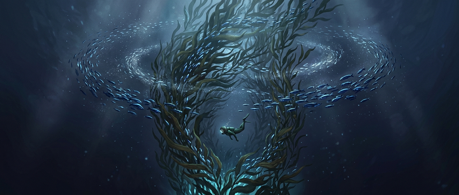 Seaweed perfectly mimics the endless Piscean drift