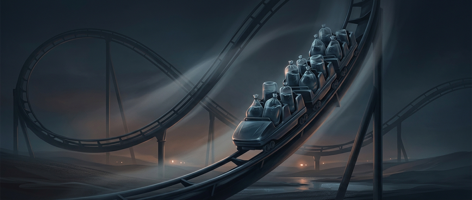 Why roller coasters use water-filled dummies