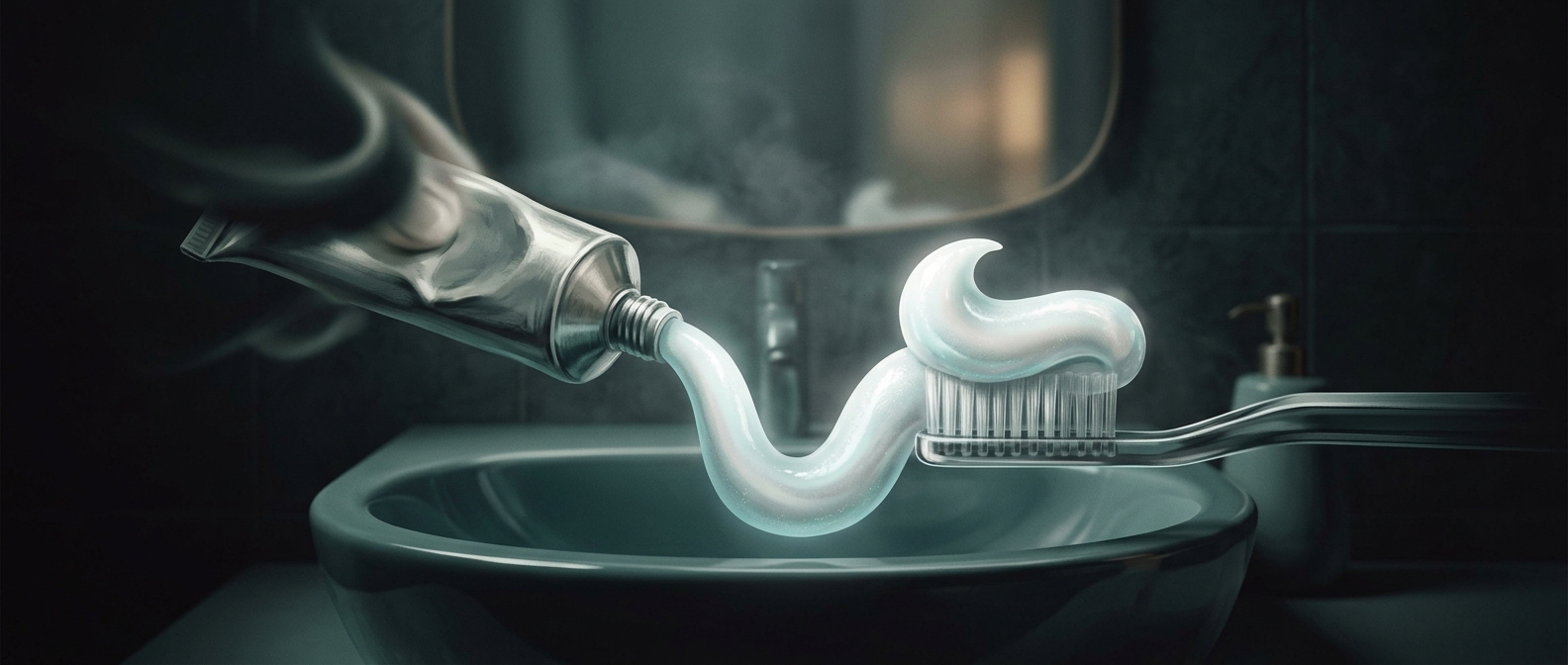 You need less toothpaste than ads show