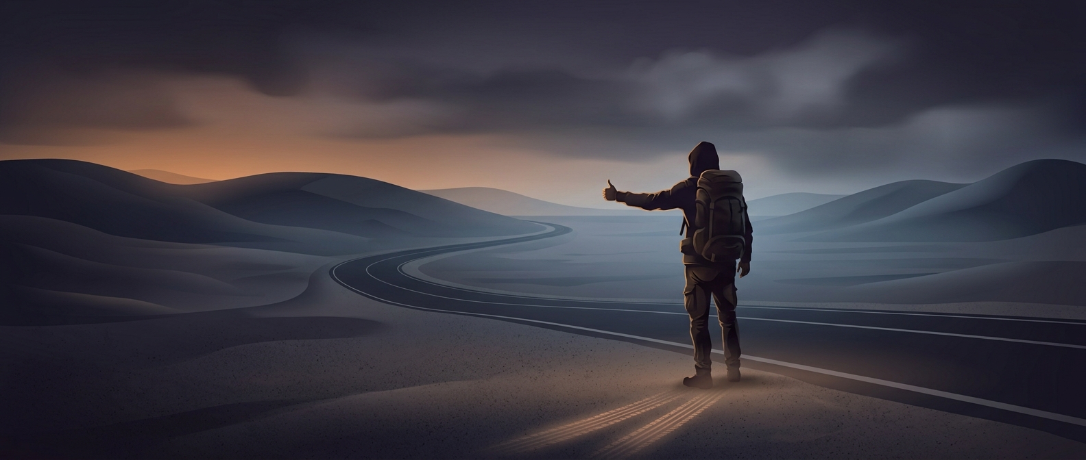 Hitchhiking is still legal in most US states