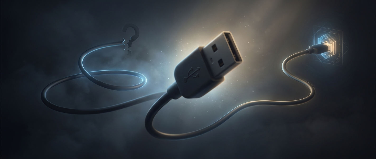 Почему USB почти никогда не вставляется с первого раза