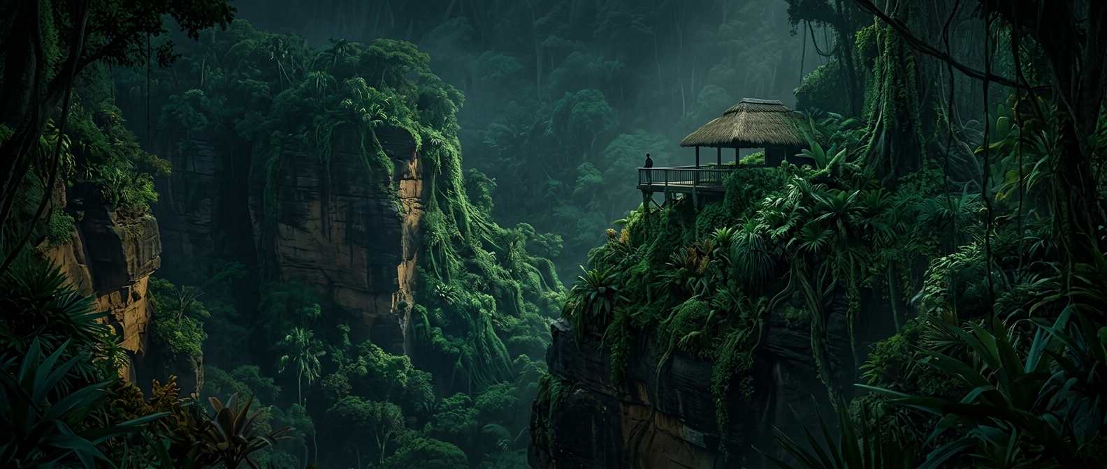 The canyon that looks like a jungle