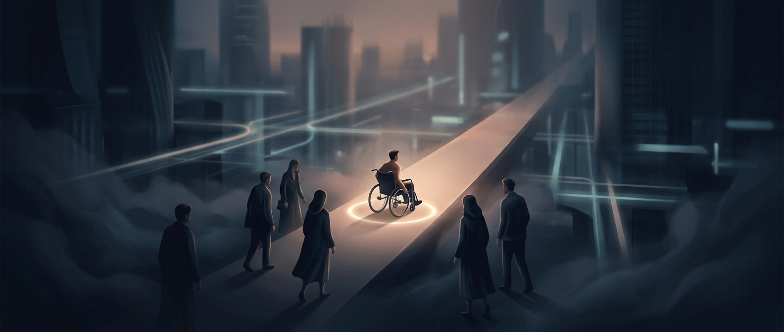 Why wheelchairs have the right of way