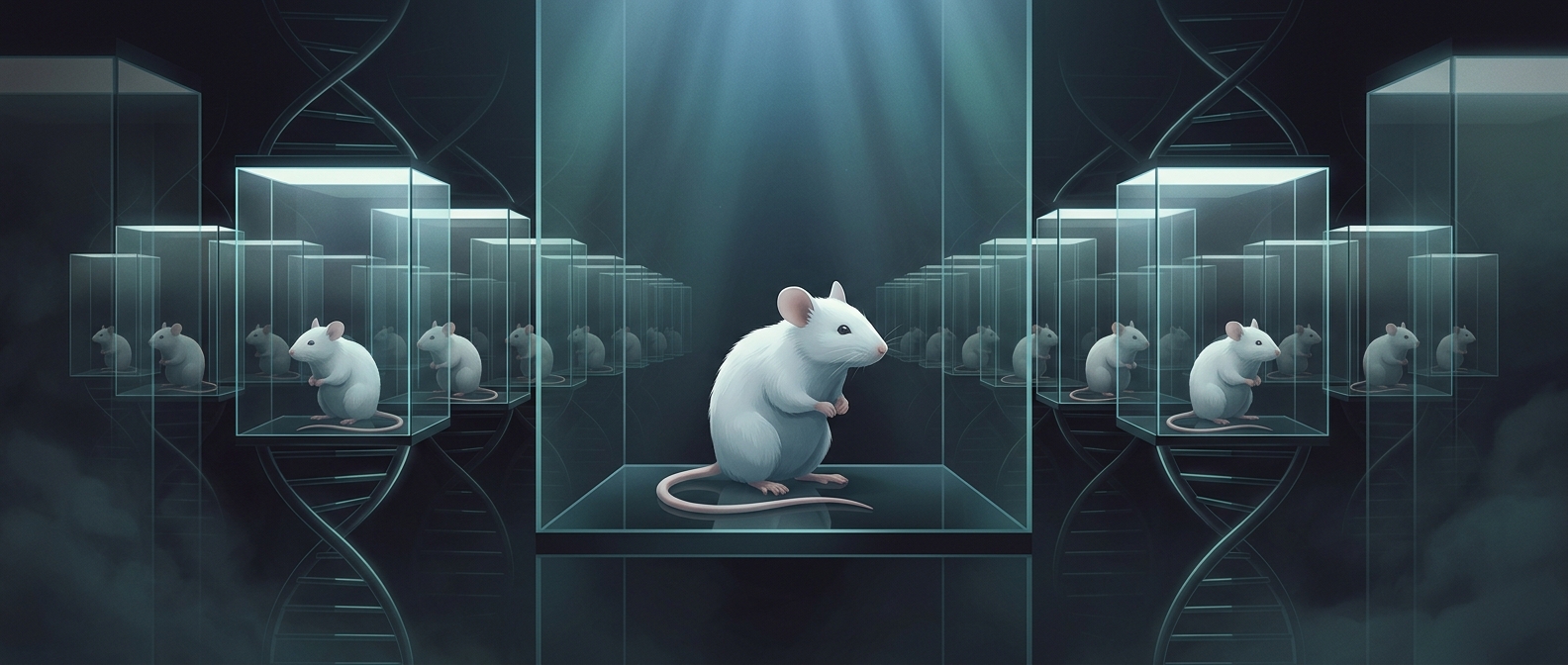 Why medical labs use genetically identical mice