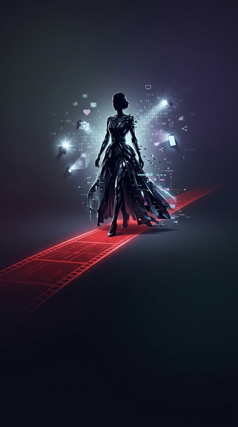 Why do celebrities still walk a physical red carpet at movie premieres in an era of pure digital marketing?
