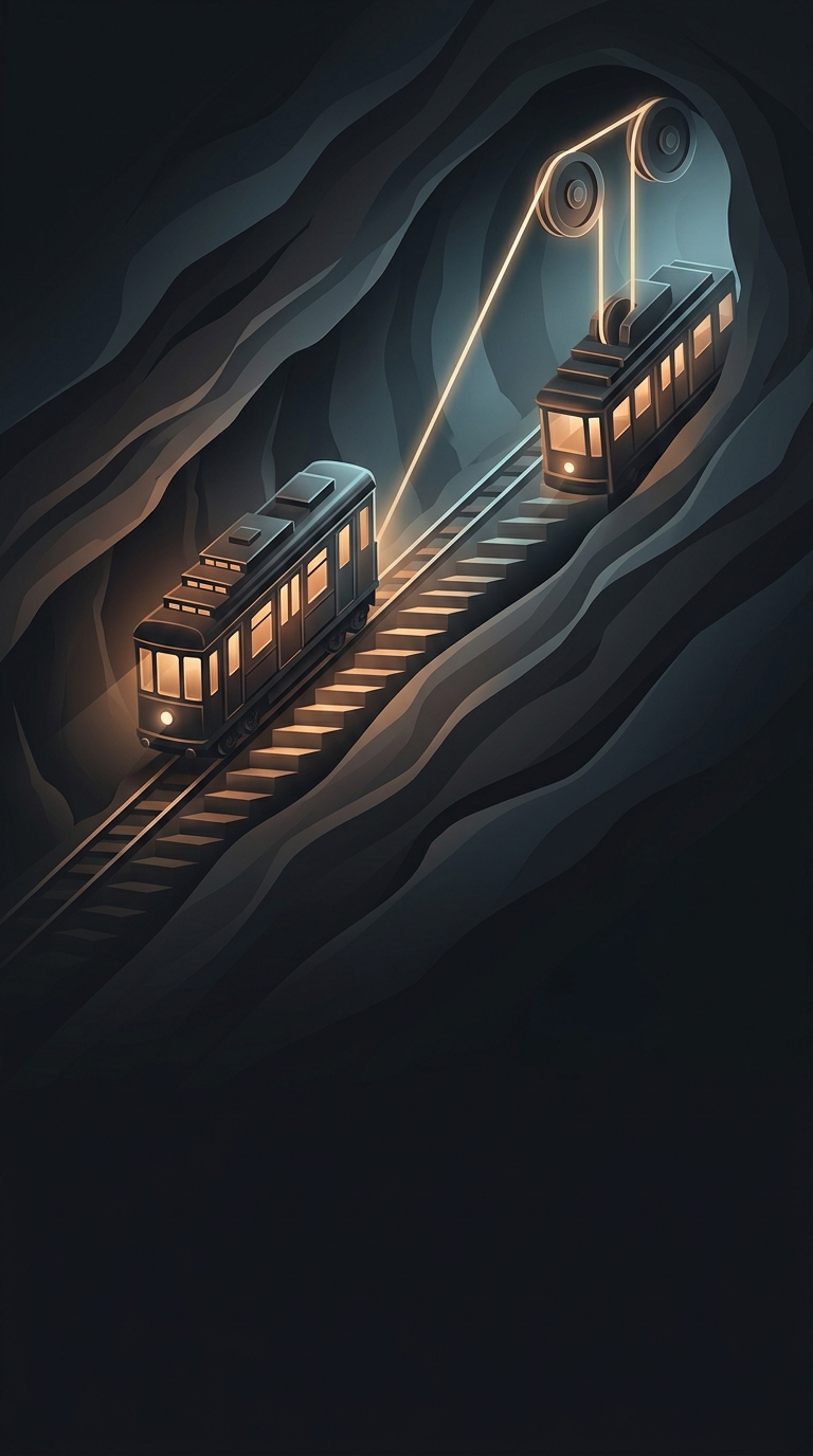 Carmelit in Haifa, Israel, is arguably the most bizarre underground transit system on Earth because it is essentially a subterranean funicular functioning as a subway.
