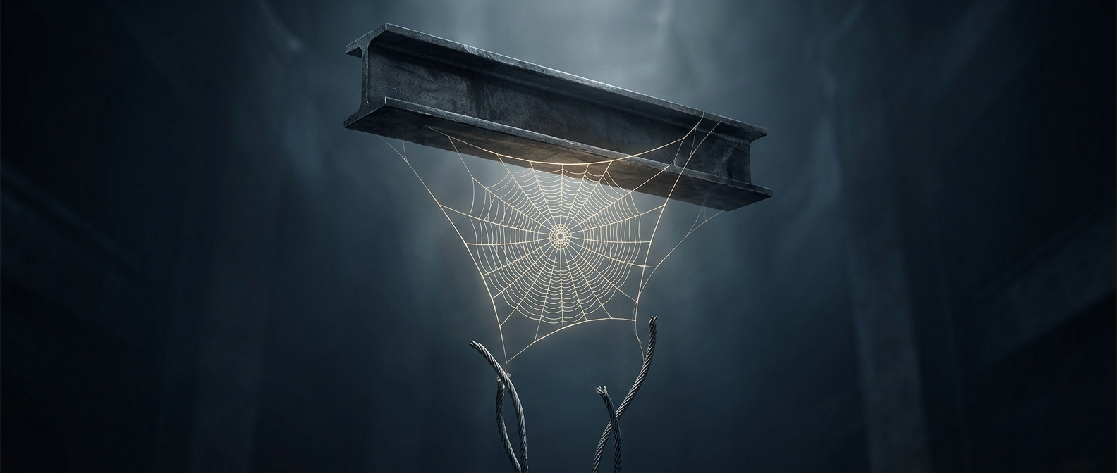 Spider silk can outmatch steel at the same thickness
