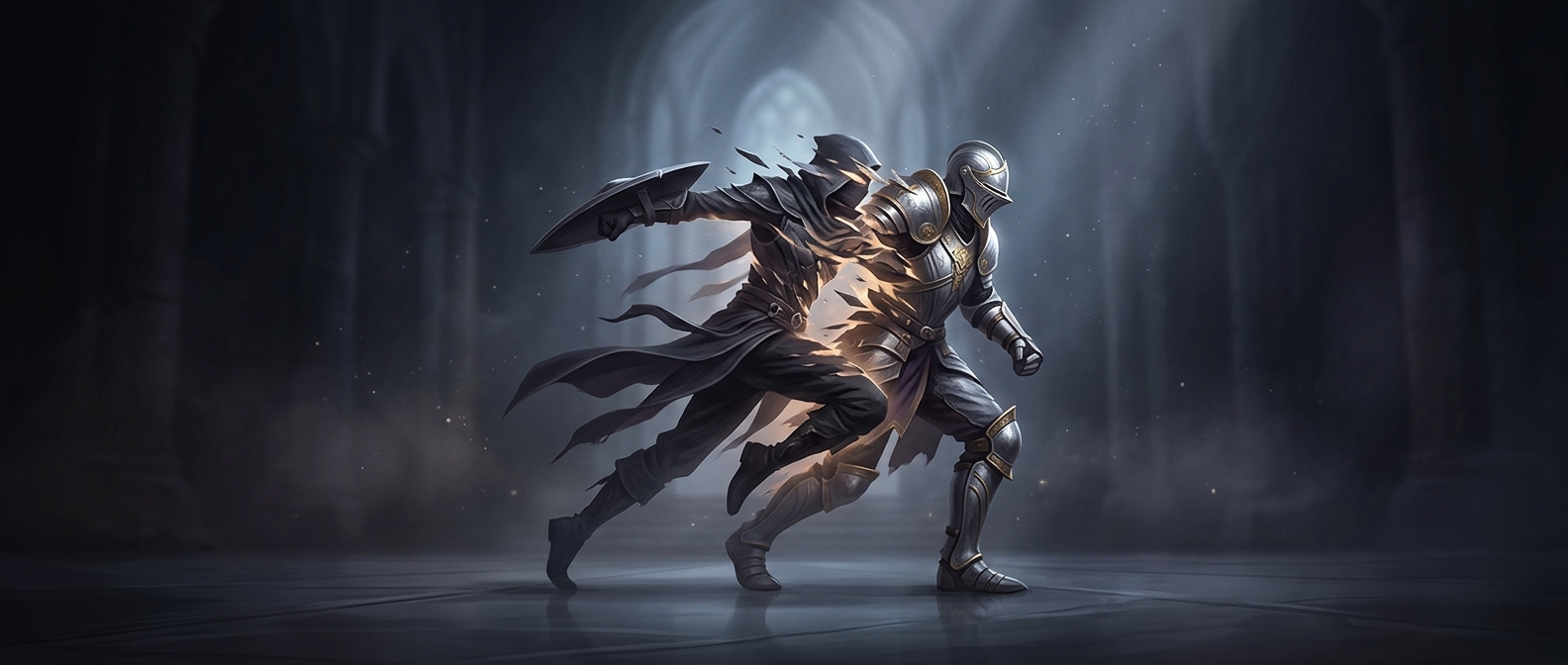 Changing full outfits occurs directly during combat