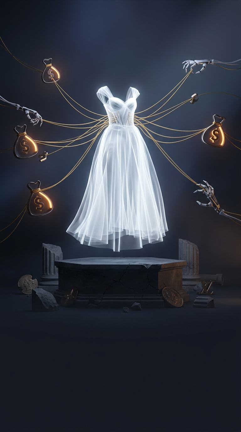 What wildly superficial reason caused the tradition of women wearing white dresses on their wedding day?