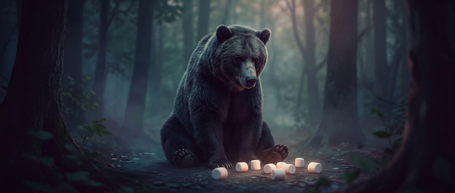 Why bears roar for marshmallows