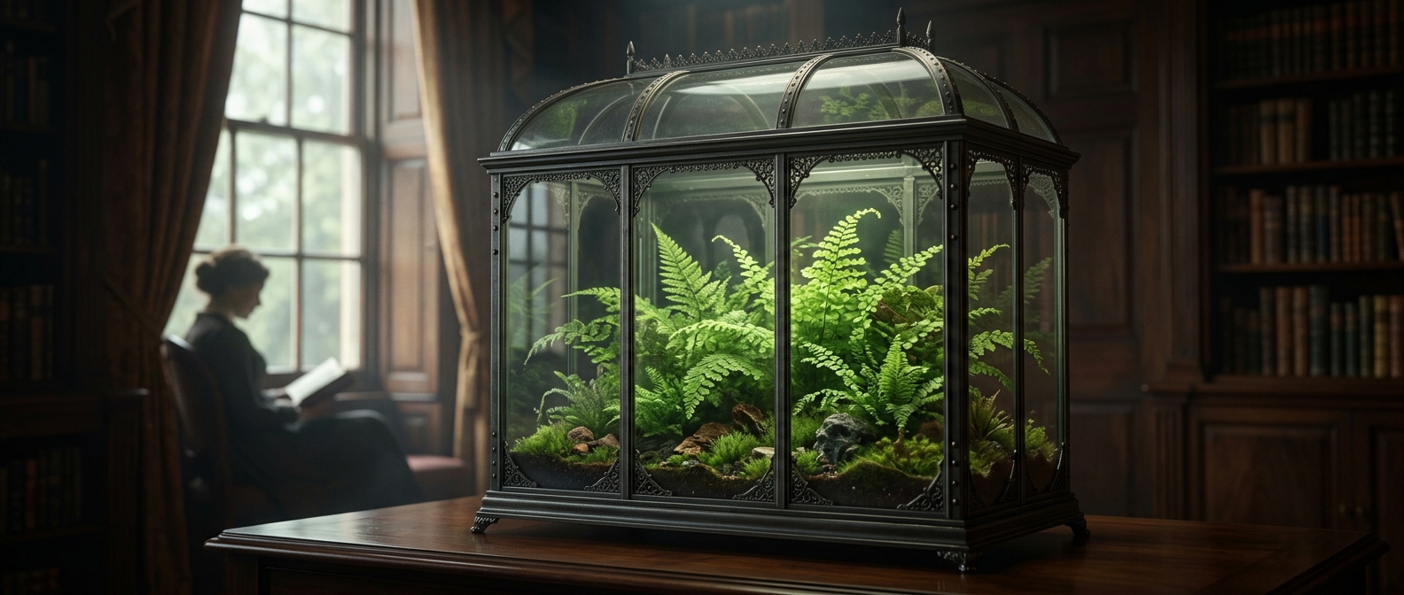 The glass case that saved plants from city smog