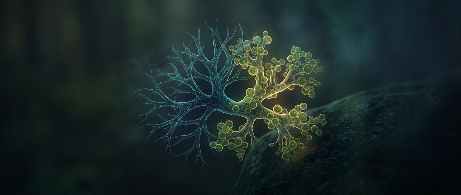 Lichen is a survival pact between fungus and algae