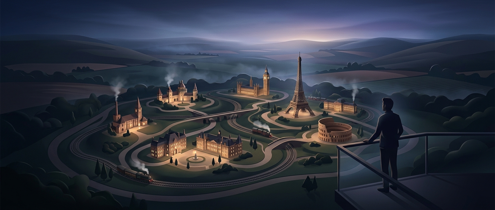 A miniature Europe where buildings really work