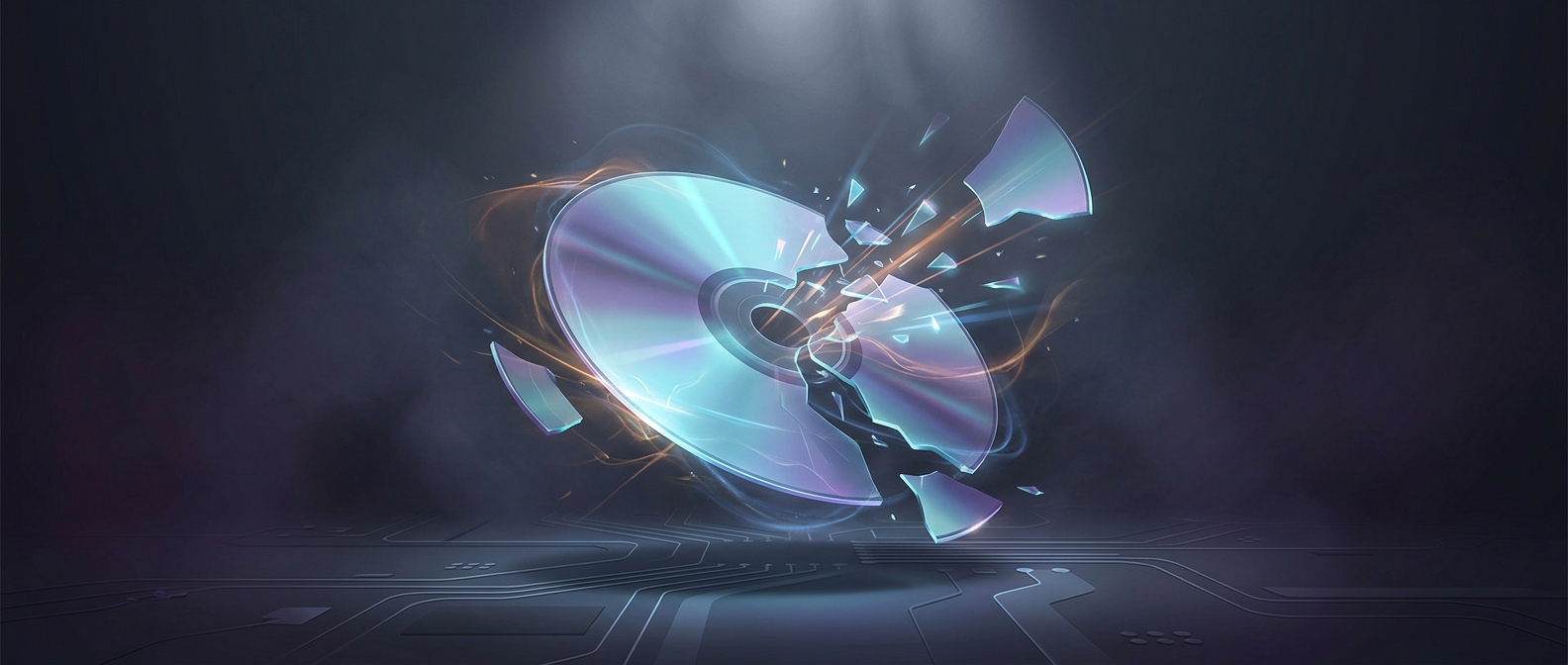 Why tilting a console can destroy its disc